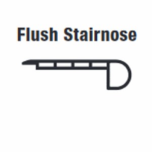Accessories Flush Stairnose (White)